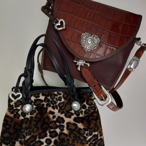 Brighton Handbags - Brighton Crossbody & Handbag Set Of 2 USED